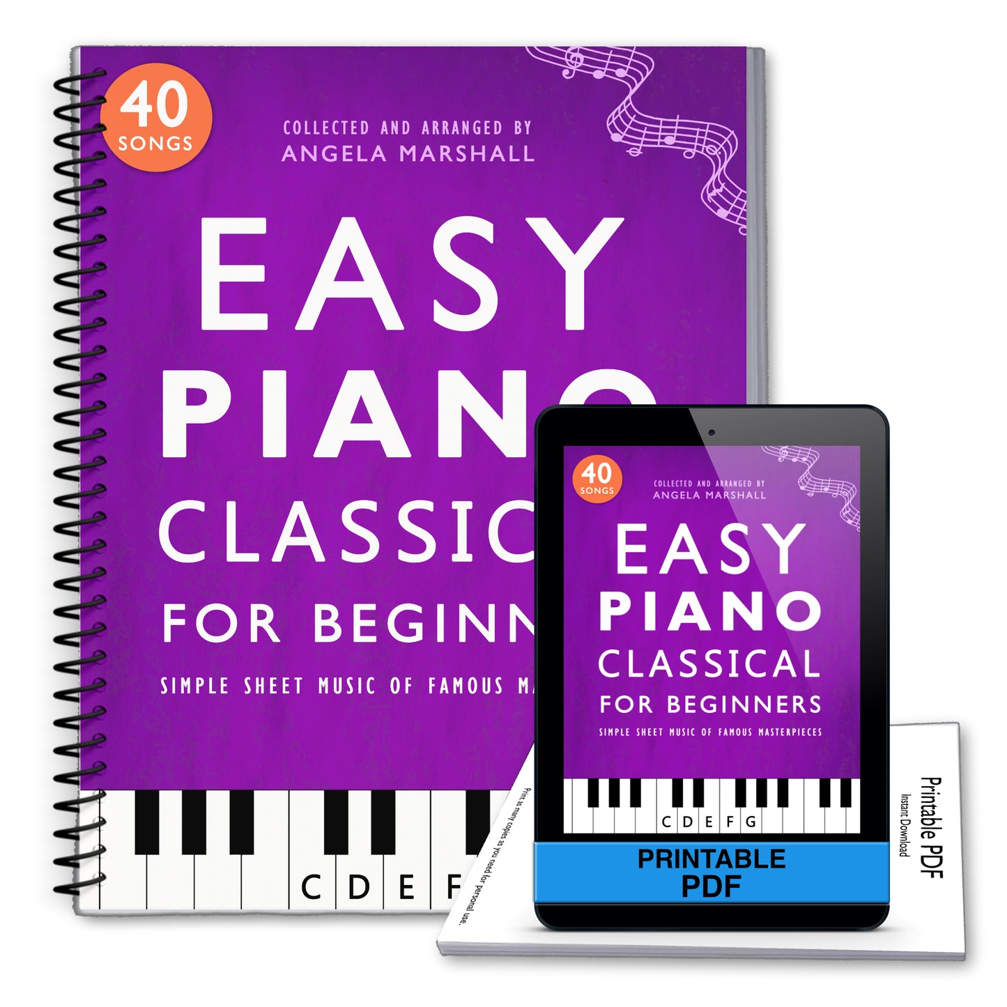 Easy Piano Classical for Beginners