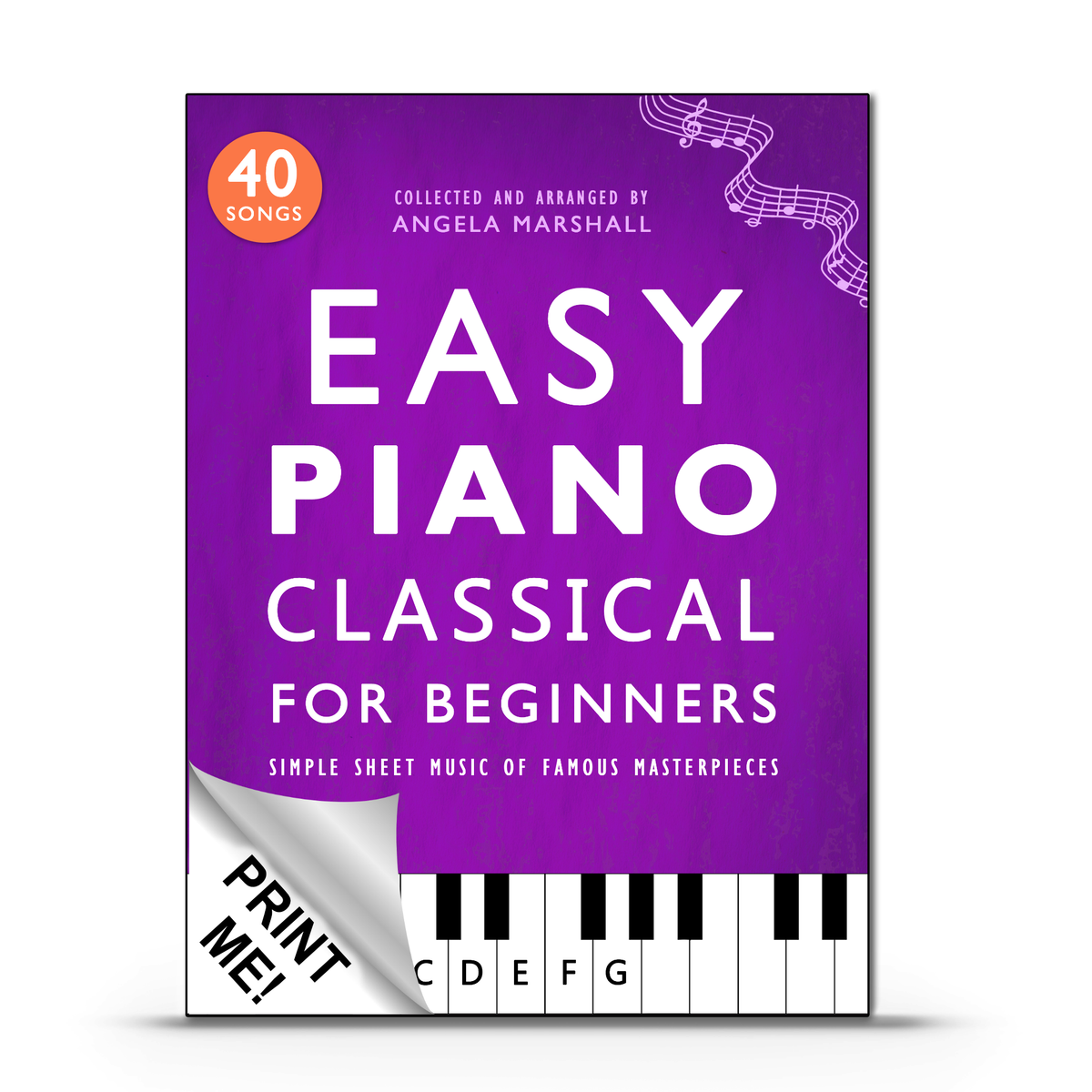 Easy Piano Classical for Beginners Level 1