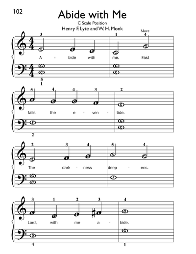 Sheet music preview page