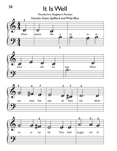 Sheet music preview page