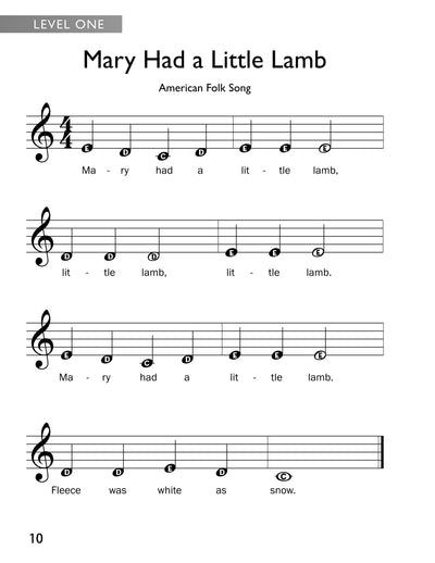 Sheet music preview page