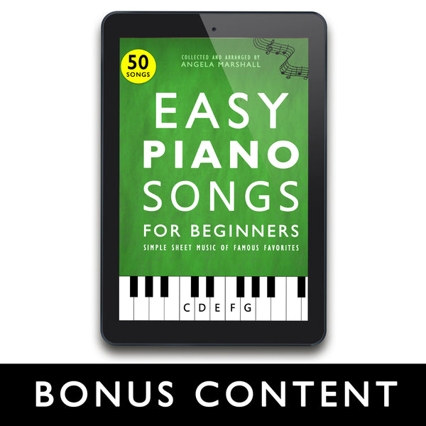 Easy Piano Songs for Beginners (BONUS CONTENT) – Avanell Publishing