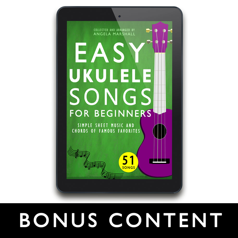 Easy Ukulele Songs for Beginners (BONUS CONTENT) – Avanell Publishing