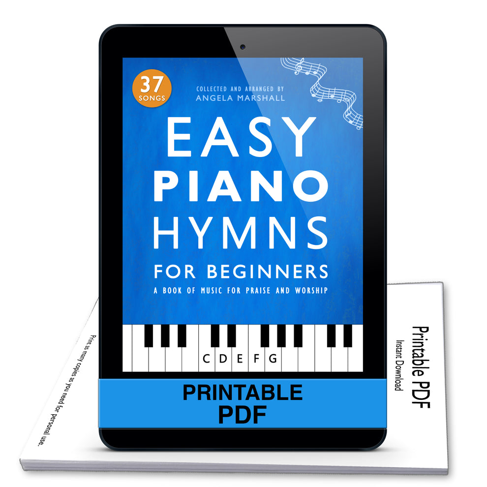 Easy Piano Hymns for Beginners Level 1 – Avanell Publishing