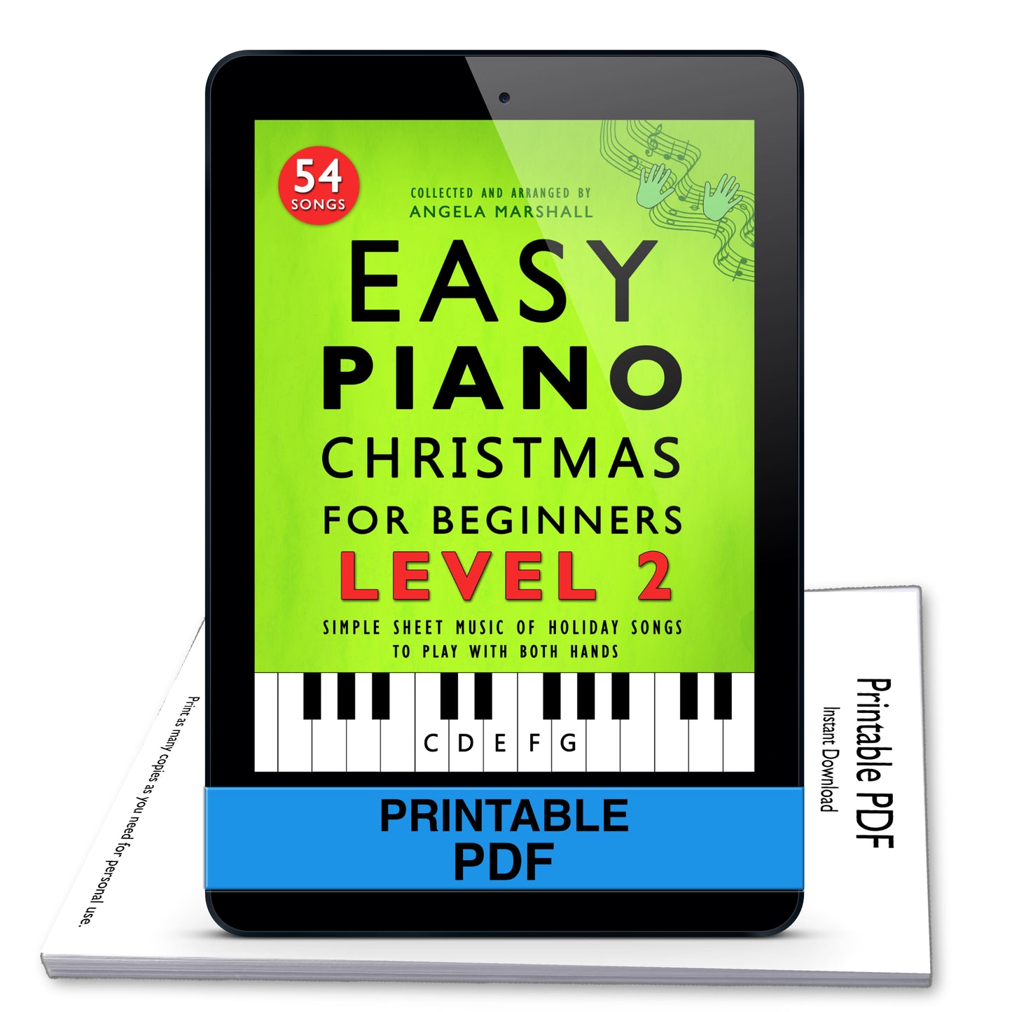 Easy Piano Christmas for Beginners Level 2